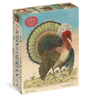 Cover image for 9781648291821 - John Derian Paper Goods: Crested Turkey 1,000-Piece Puzzle