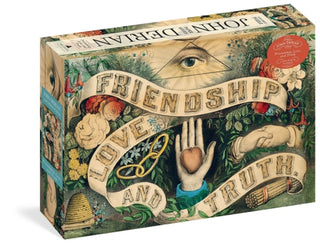 Cover image for 9781648291838 - John Derian Paper Goods: Friendship, Love, and Truth 1,000-Piece Puzzle