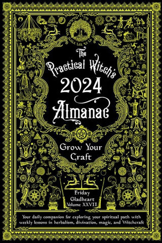 Cover image for 9781648411625 - Practical Witch's Almanac 2024