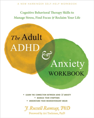 Cover image for 9781648482434 - The Adult ADHD and Anxiety Workbook