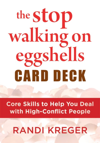 Cover image for 9781648485411 - The Stop Walking on Eggshells Card Deck