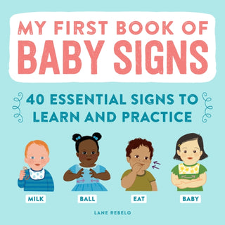 Cover image for 9781648766596 - My First Book of Baby Signs