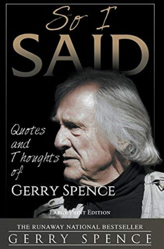 Cover image for 9781649221308 - So I Said (LARGE PRINT)