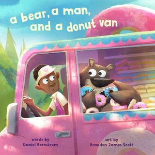 Cover image for 9781662641206 - A Bear, a Man, and a Donut Van
