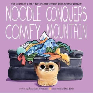 Cover image for 9781665941679 - Noodle Conquers Comfy Mountain