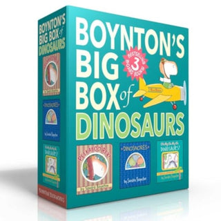 Cover image for 9781665951791 - Boynton's Big Box of Dinosaurs (Boxed Set)