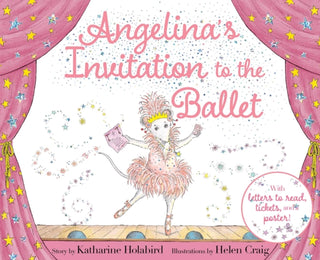 Cover image for 9781665965736 - Angelina's Invitation to the Ballet