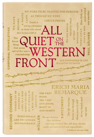 Cover image for 9781667206271 - All Quiet on the Western Front