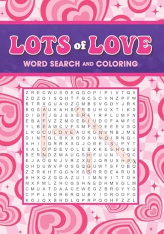 Cover image for 9781667209104 - Lots of Love Word Search and Coloring