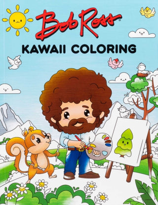 Cover image for 9781667209876 - Bob Ross Kawaii Coloring
