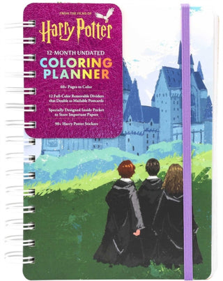 Supplemental image for 9781667210605 - Harry Potter 12-Month Undated Coloring Planner
