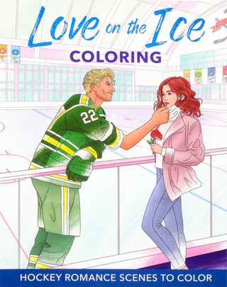 Cover image for 9781667210728 - Love on the Ice Coloring