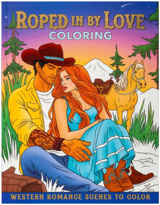 Cover image for 9781667211886 - Roped in by Love Coloring