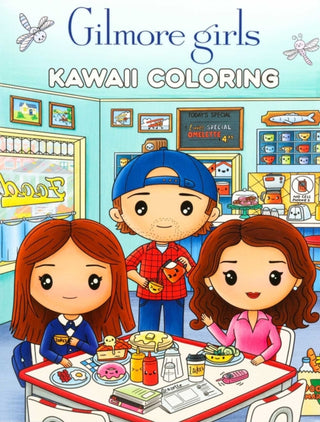 Cover image for 9781667211909 - Gilmore Girls Kawaii Coloring