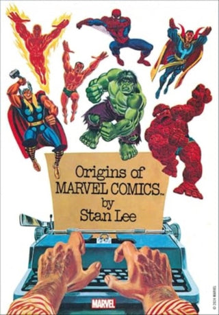 Cover image for 9781668020111 - Origins of Marvel Comics