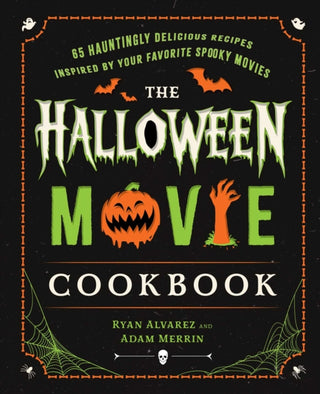 Cover image for 9781668203613 - The Halloween Movie Cookbook