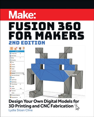 Cover image for 9781680456523 - Fusion 360 for Makers, 2e