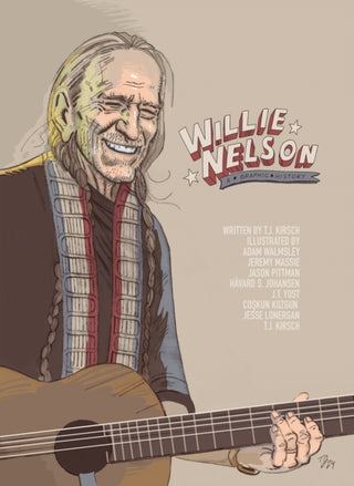 Cover image for 9781681123325 - Willie Nelson: A Graphic Biography