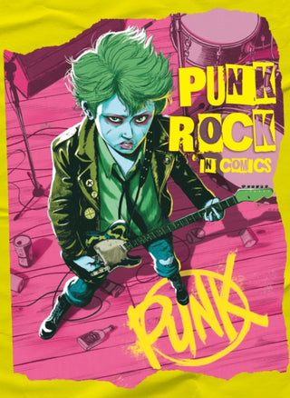 Cover image for 9781681123509 - Punk Rock in Comics!