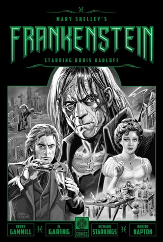 Supplemental image for 9781681161297 - Mary Shelley's Frankenstein Starring Boris Karloff