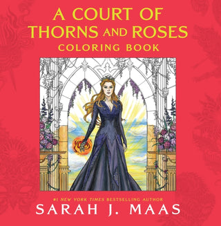 Cover image for 9781681195766 - A Court of Thorns and Roses Coloring Book