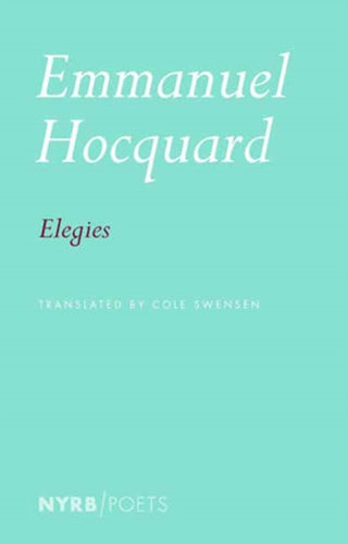 Cover image for 9781681379920 - Elegies