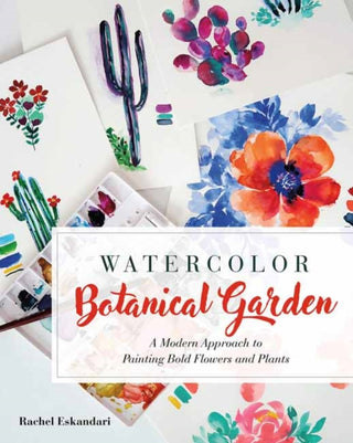 Cover image for 9781681987637 - Watercolor Botanical Garden