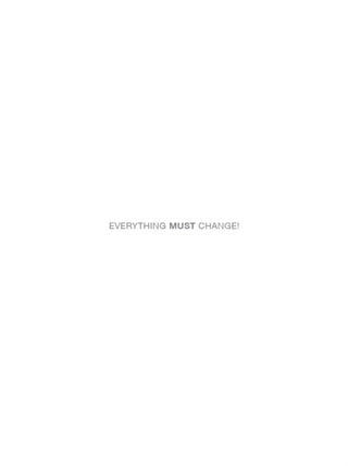 Cover image for 9781682193051 - Everything Must Change!