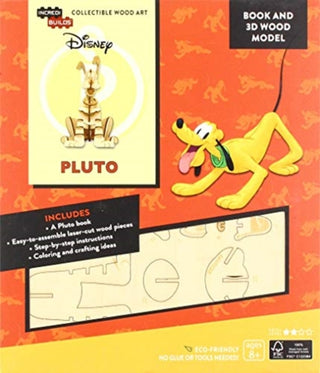 Cover image for 9781682982006 - IncrediBuilds: Disney: Pluto Book and 3D Wood Model