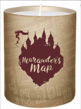 Cover image for 9781682984895 - Harry Potter: Marauder's Map Glass Candle