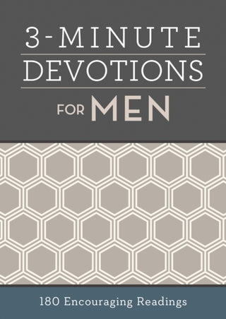 Cover image for 9781683222507 - 3-Minute Devotions for Men
