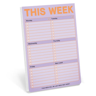 Cover image for 9781683492771 - Knock Knock This Week Pad (Pastel Edition)