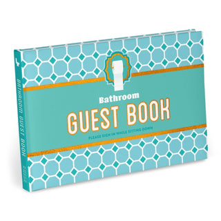 Cover image for 9781683493907 - Knock Knock Bathroom Guestbook (Second Edition)