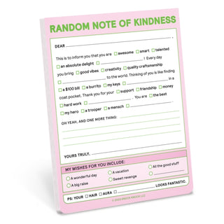Supplemental image for 9781683493990 - Knock Knock Random Note of Kindness Nifty Note