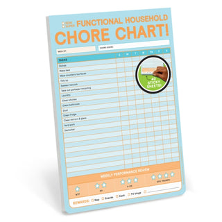 Cover image for 9781683494201 - Knock Knock Chore Chart Big & Sticky Notepads
