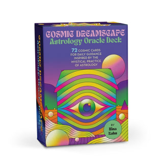 Supplemental image for 9781683494515 - Knock Knock Cosmic Dreamscape Astrology Oracle Deck