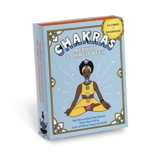 Supplemental image for 9781683494782 - Knock Knock Chakras Deck