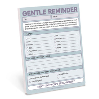 Cover image for 9781683494843 - Gentle Reminder Nifty Note