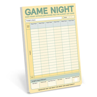 Supplemental image for 9781683494867 - Knock Knock Game Pad (Pastel Version)
