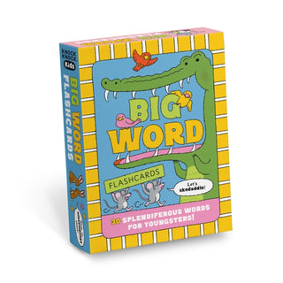 Cover image for 9781683494973 - Knock Knock Kids Big Word Flashcards