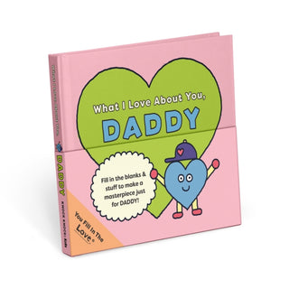 Cover image for 9781683494997 - Knock Knock Kids Daddy Fill in the Love Journal