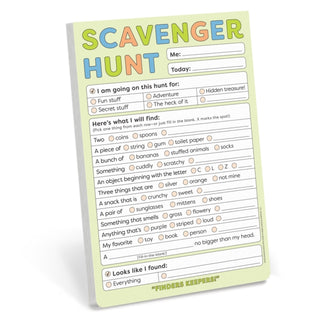 Supplemental image for 9781683495024 - Knock Knock Kids Scavenger Hunt Playtime Pads