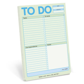 Cover image for 9781683495062 - Knock Knock To Do Classic Pad (Pastel Version)