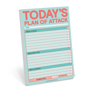 Cover image for 9781683495123 - Knock Knock Today’s Plan of Attack Great Big Stickies (Pastel Version)