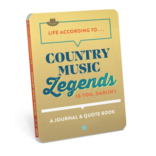 Cover image for 9781683495208 - Knock Knock Country Legends Life According To Journals