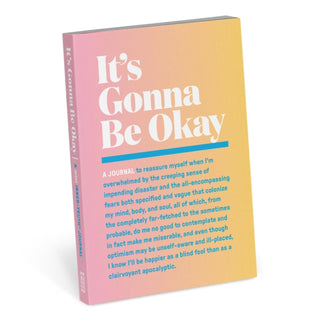 Cover image for 9781683495307 - Knock Knock Gonna Be OK Mini Inner Truth Journal (Pastel Version)