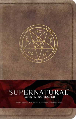 Cover image for 9781683830740 - Supernatural: John Winchester Hardcover Ruled Journal