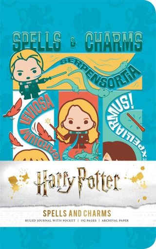 Cover image for 9781683837695 - Harry Potter: Spells and Charms Ruled Pocket Journal