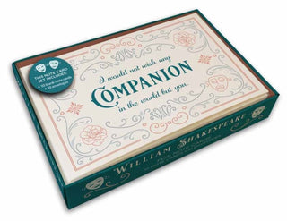 Cover image for 9781683839095 - William Shakespeare Foil Note Cards