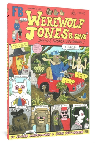 Cover image for 9781683967712 - Werewolf Jones & Sons Deluxe Summer Fun Annual